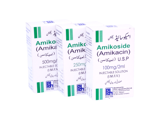 Amikoside (Injection 100mg, 250mg & 500mg) – PDH LABORATORIES (PVT) LIMITED
